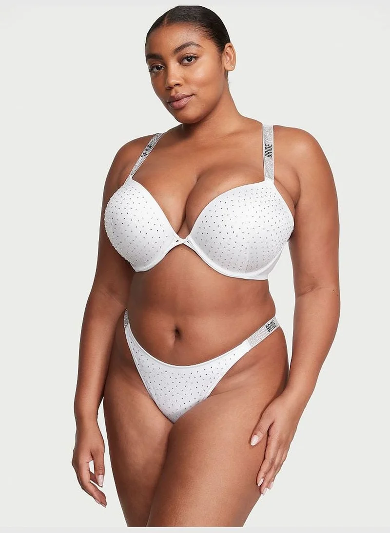 Victoria's Secret Shine Strap Bombshell Push-Up Bikini Top