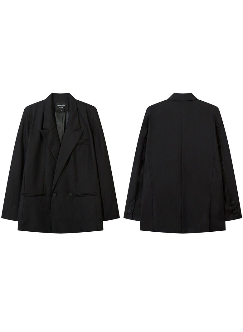 Shougu Retro Black Suit Jacket - Image 3