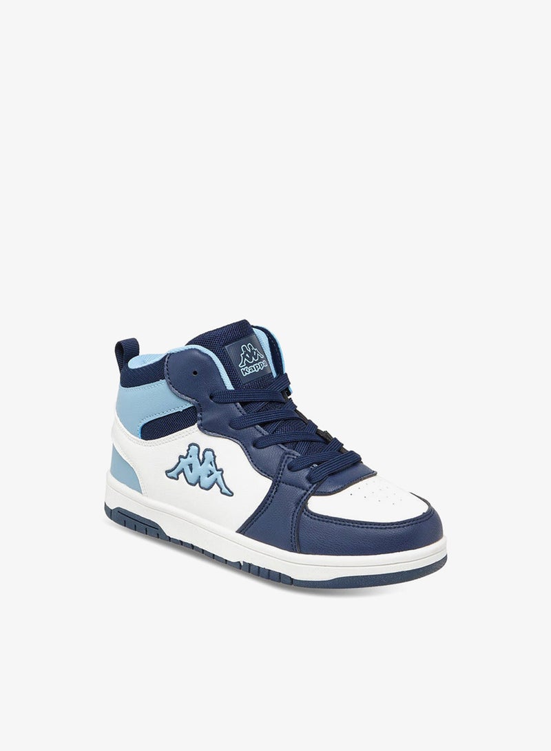 كابا سنيكرز أولاد بأربطة ولسان سحب - Image 2