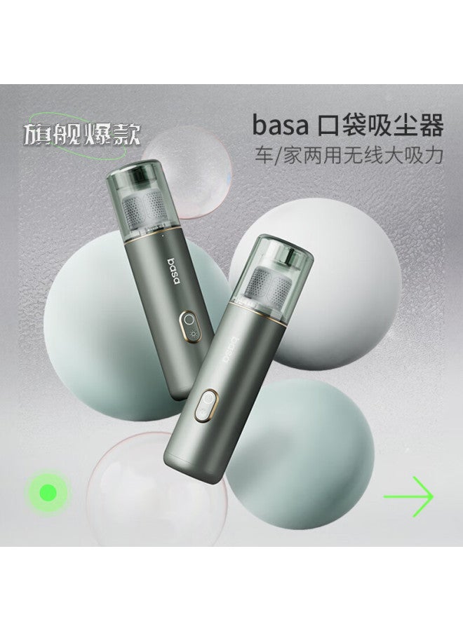 Basa Handheld Cordless Vacuum Cleaner With Strong Suction For Car And Home Use, Desktop Cleaning, High Power Multi-function With Ultra-strong Suction Of 16000pa And Uv Sterilization Lamp