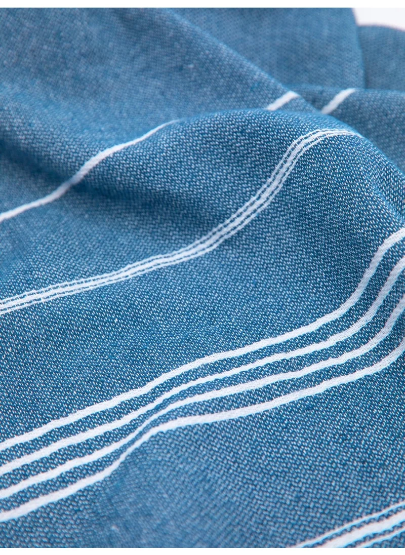 فافورا Peshtamal Beach Towel 90X140 - Blue
