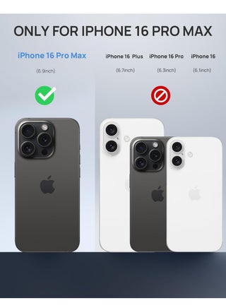 iPhone 16 Pro Max Magsafe Case Ultra Thin Mate Cover for iPhone 16 Pro Max Camera Protection Slim Design Hard Phone Case for iPhone 16 Pro Max 6.9 inch - view 2