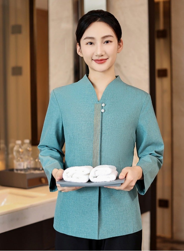 KUYING New Summer Cleaner Work Clothes  - Image 1
