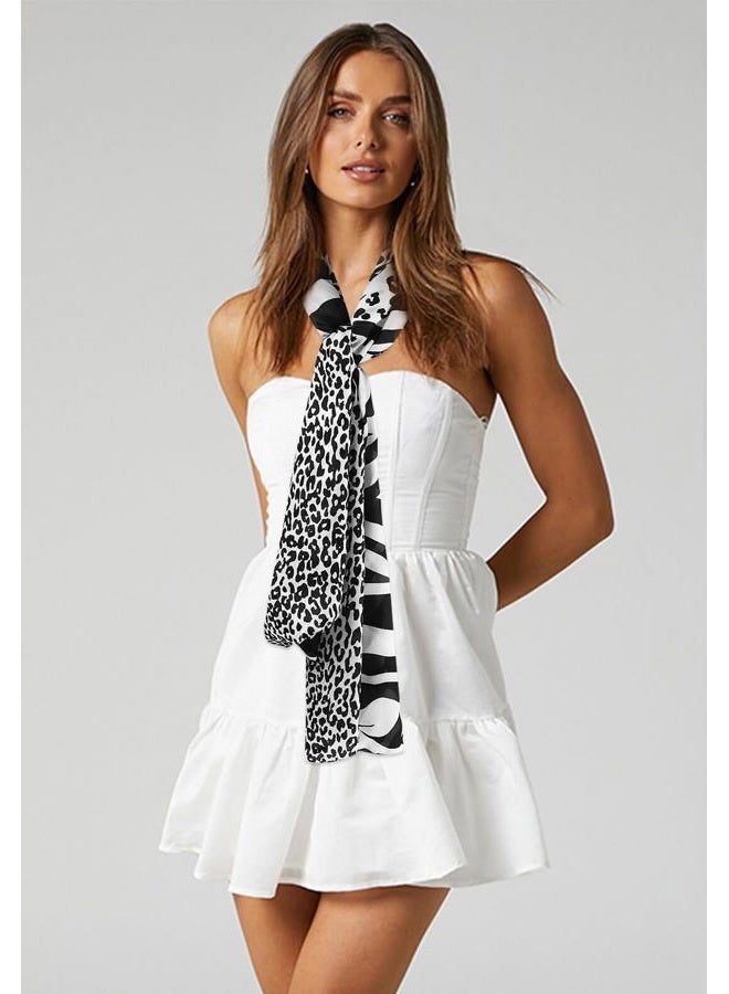 GERINLY Scarves - Animal Print Shawl Wraps Fashion Zebra Pattern Scarf - Image 2