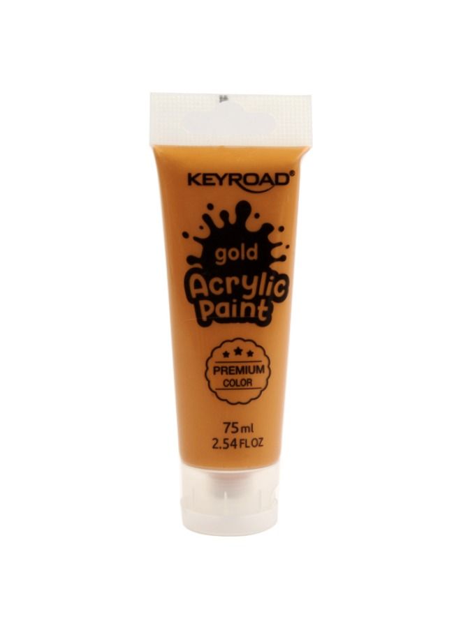 Keyroad Acrylic Paint 75 ml Gold KR972211