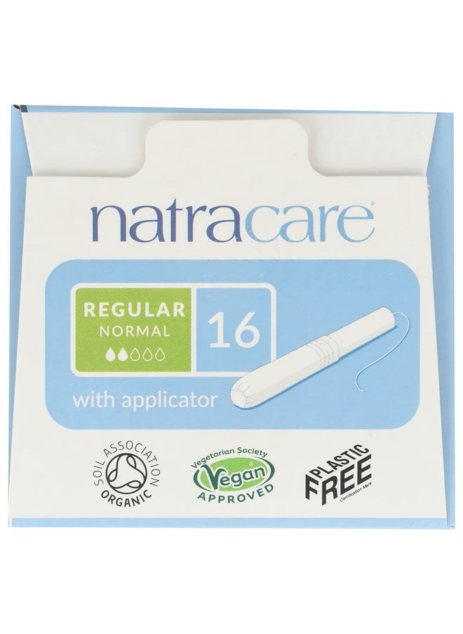 Natracare Organic Cotton Regular Tampons with Cardboard Applicator, (16 Pack, 192 Tampons Total) - pzsku/Z450E962242DD10567023Z/45/_/1715718079/01e2a19f-12a8-4398-81e7-feb5aab23edd