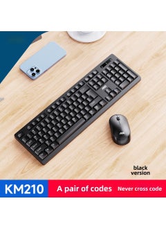 AOC KM210 Wireless Keyboard Mouse Combo USB Black