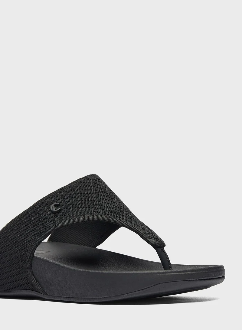 Le Confort T Bar Wedge Sandals