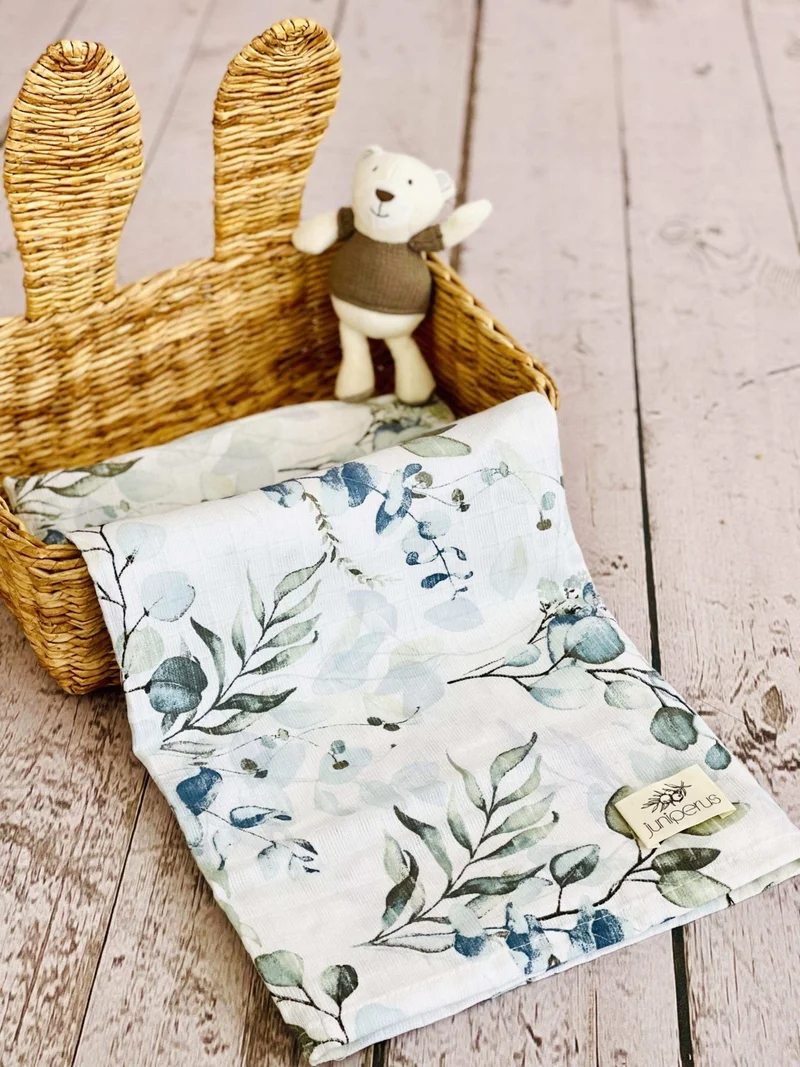 جونييروس 3 Pieces 75X75 Multi-Purpose Muslin Cloth Cover Blanket