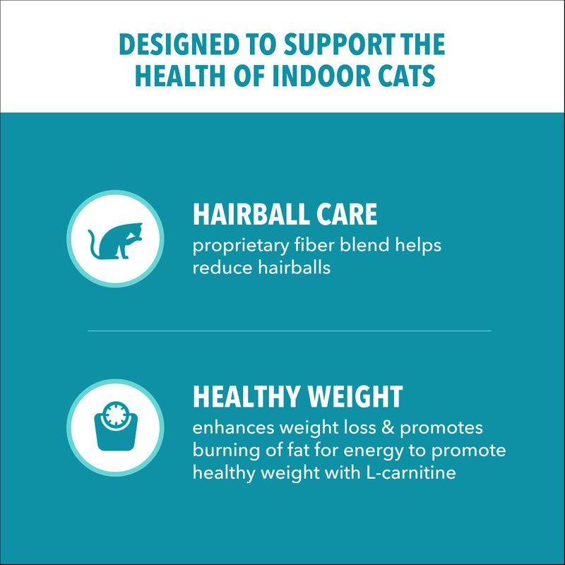 IAMS Proactive Health Dry Cat Food, Indoor Weight and Hairball Care Cat Food Dry Recipe, with Real Chicken in Every Bite, 16 lb. Bag - Image 3