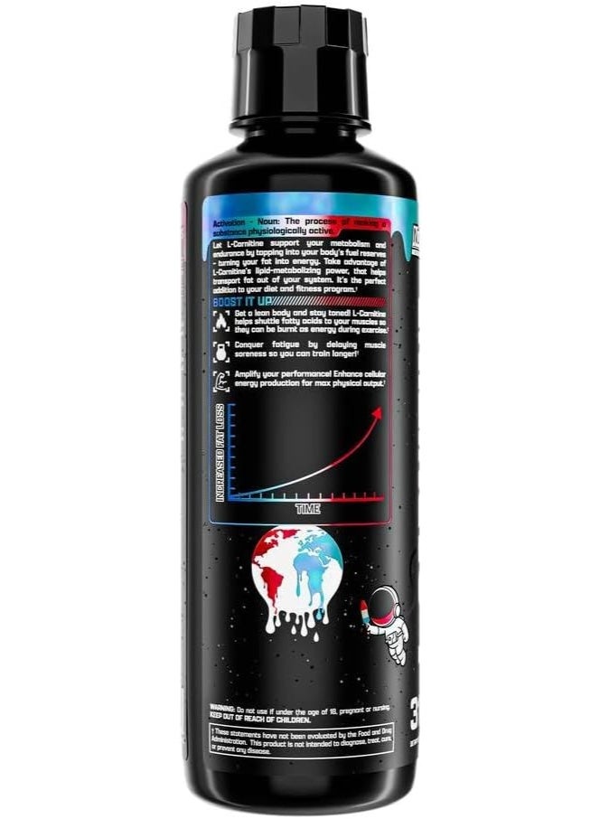 Nutrex Research Liquid Carnitine 3000 | Premium Liquid Carnitine, Stimulant Free, 31srv (Lunar Pop) - Image 2
