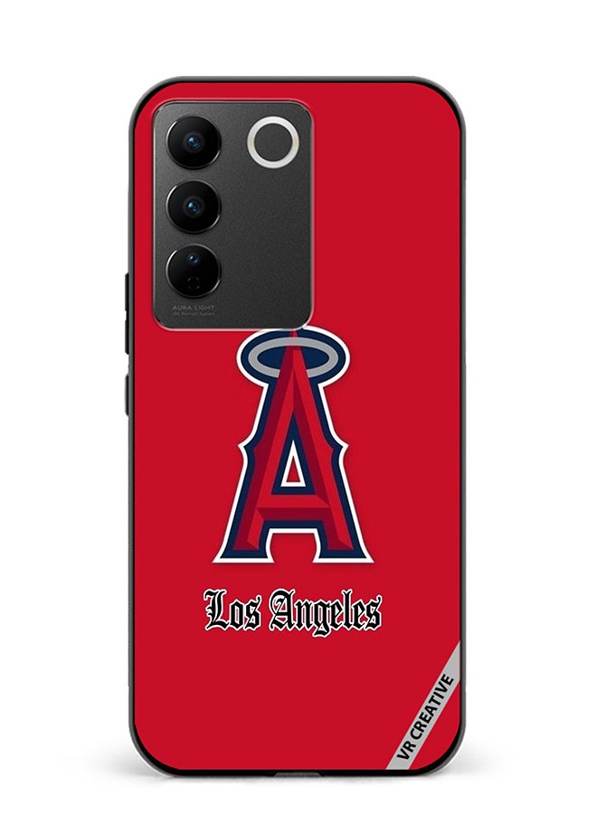 VR CREATIVE Protective Case Cover For Vivo V27e Los Angeles Design Multicolour - Image 1