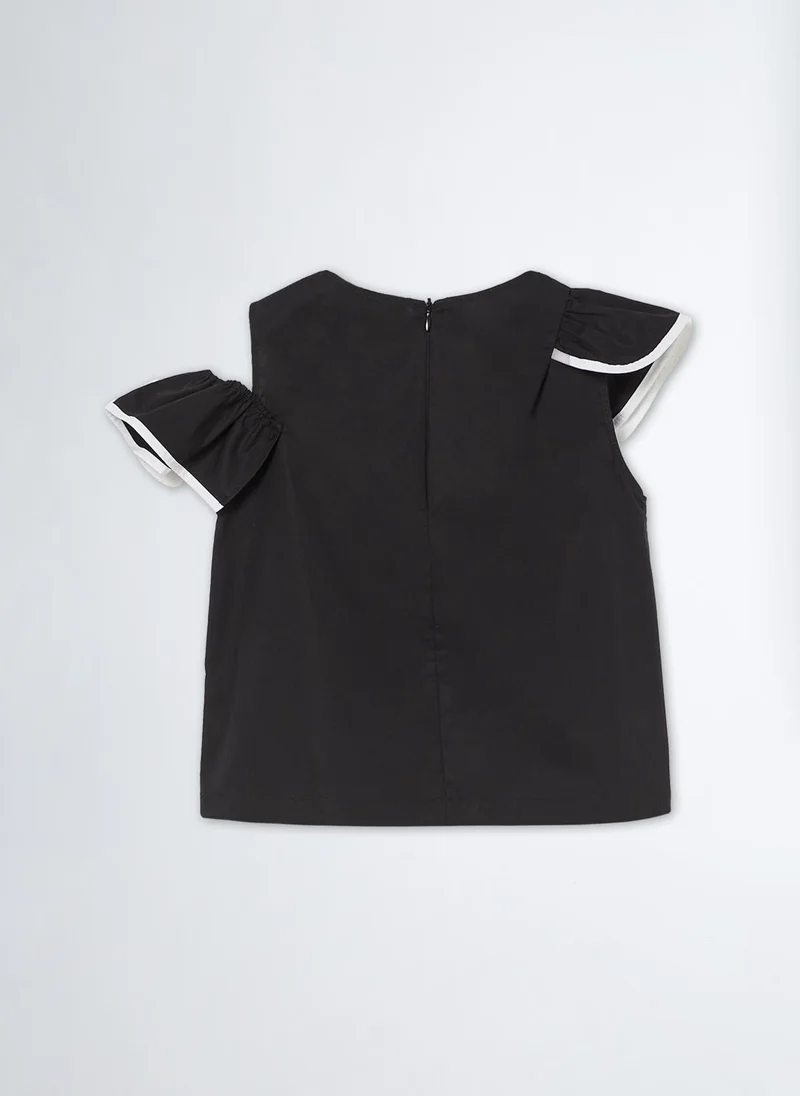Liu Jo Top with Flounces