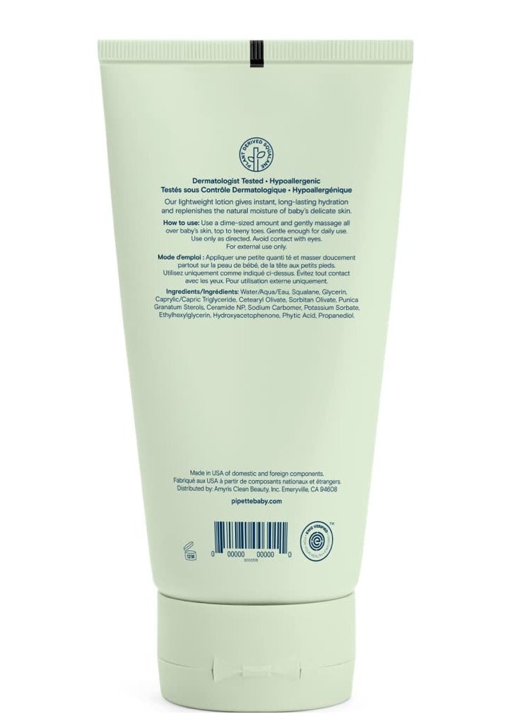 pipette Baby lotion Fragrance Free Sans Parfum  5.7 fl oz 170ml  - Image 5