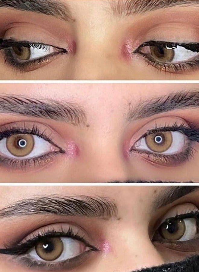 سيدة جديدة عدسات لاصقة ملونة بنية من فريش ليدي للاستخدام السنوي - Image 2
