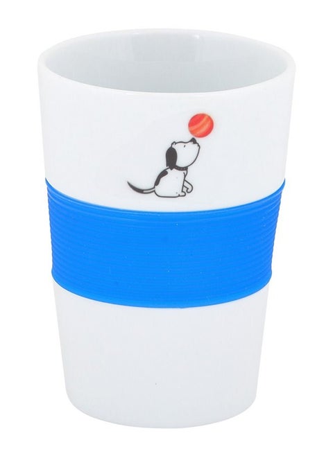Biggdesign Dogs Design Ceramic Mug 500 ML White/Blue