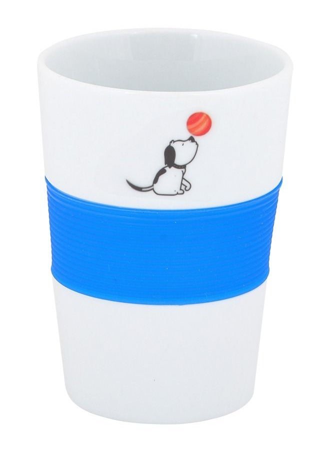 Biggdesign Biggdesign Dogs Design Ceramic Mug 500 ML White/Blue  - Image 1
