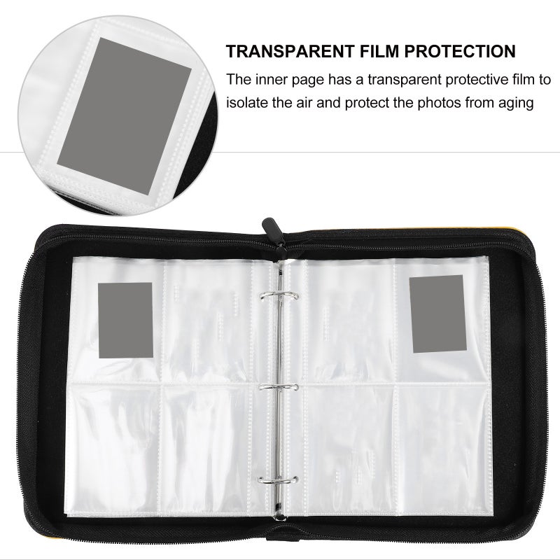 1Pc Trading Cards Binder with Sleeves Cards Collector Album Carrying Case Book - Image 4