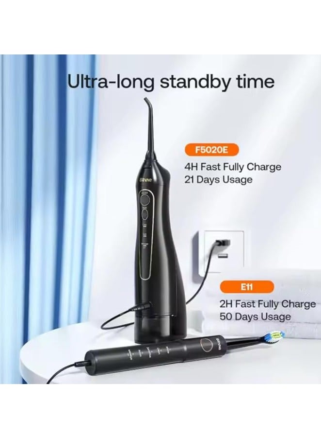 بيتفي Electric Toothbrush with Water Flosser, E11-F5020E - Image 3