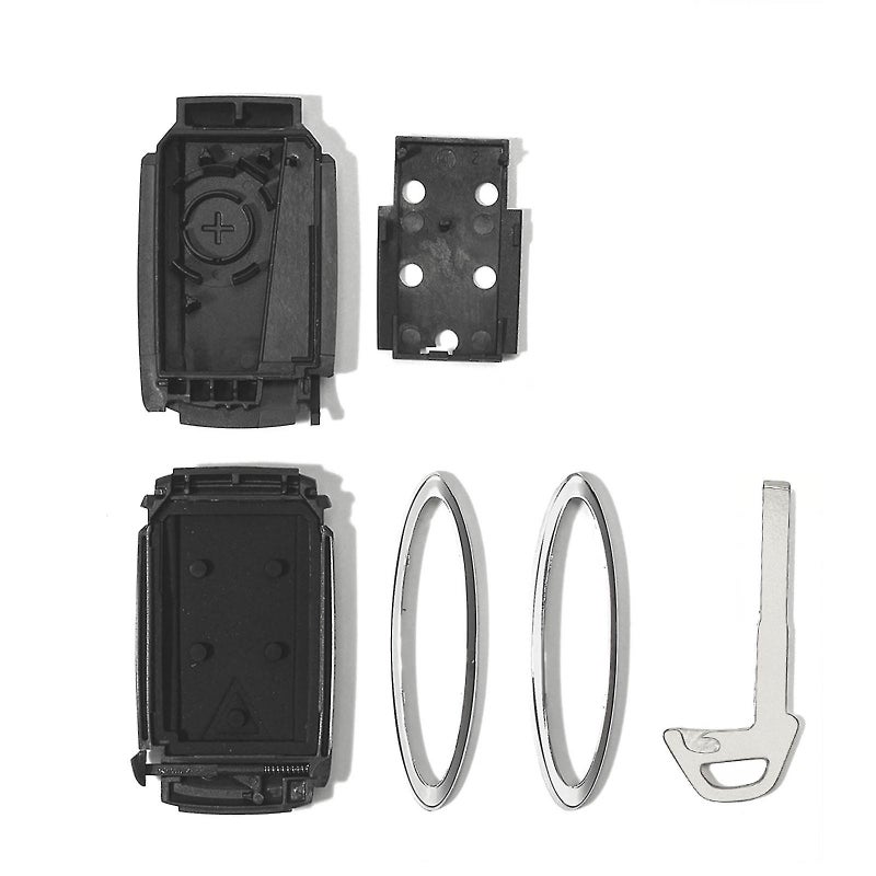 Replacement Key Shell: Durable Plastic And Copper Material - Uncut Blank Key Compatible With Jaguar X XF XK XKR Series for Broken Or Worn Key Case Replacement - Image 5