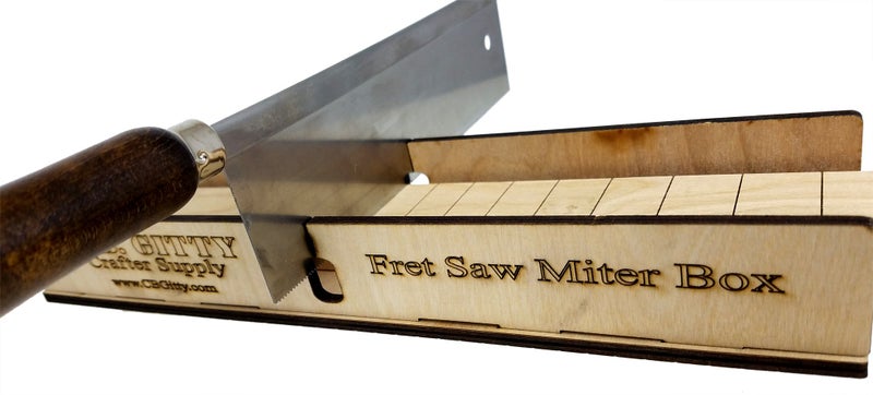 C. B. Gitty Fretting Miter Box Kit for Guitar Necks & Fretboards up to 2.5" Wide - Image 3
