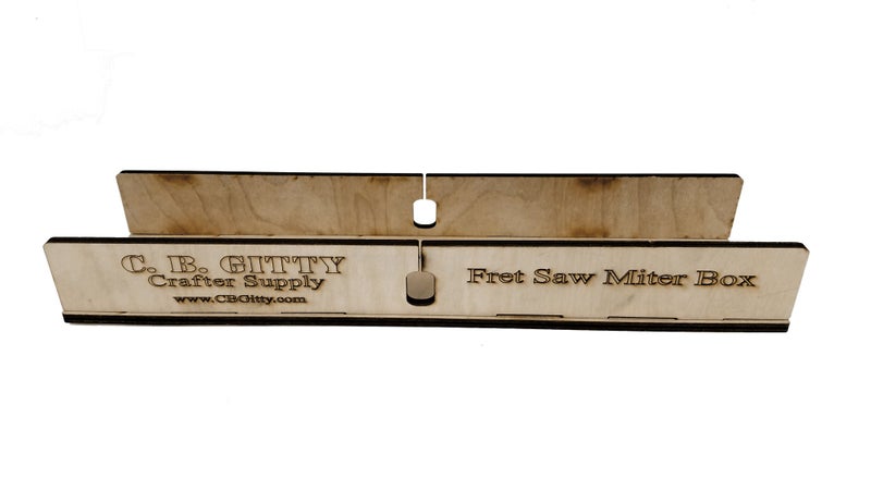 C. B. Gitty Fretting Miter Box Kit for Guitar Necks & Fretboards up to 2.5" Wide - Image 4
