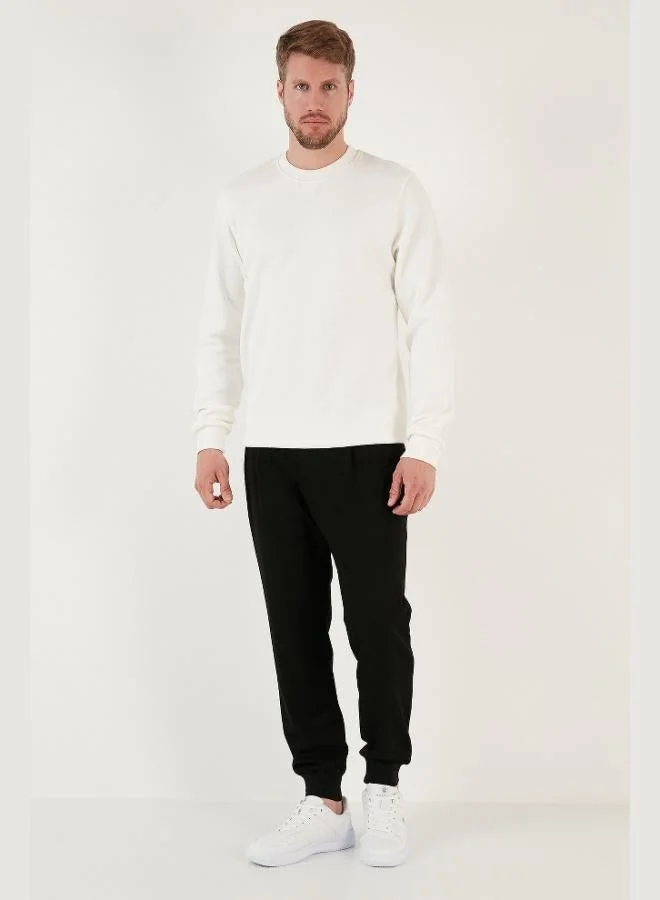 Buratti  Buratti Cotton Relaxed Fit Crew Neck Sweatshirt Men's SWEAT 5905453 for Men | Best Price UAE