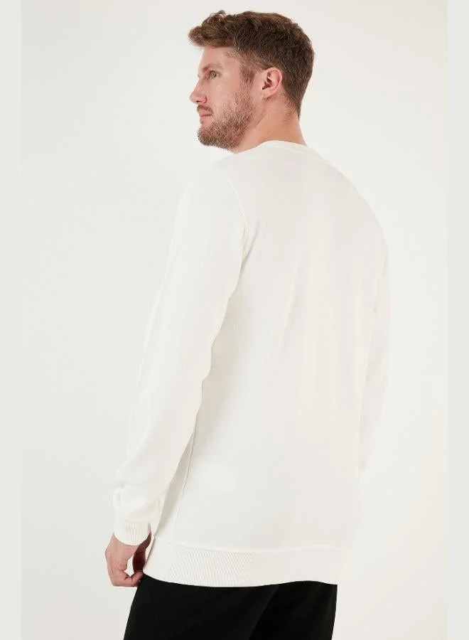 Buratti  Buratti Cotton Relaxed Fit Crew Neck Sweatshirt Men's SWEAT 5905453 for Men | Best Price UAE