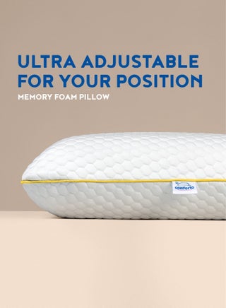 Comforto Standard Golden Piping Memory Foam Pillow 60x40x13 cm - view 3