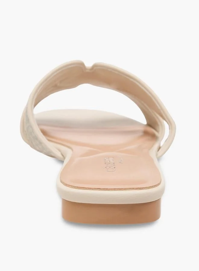 Celeste IVORY Women Slip-On Sandals for Women | Best Price UAE