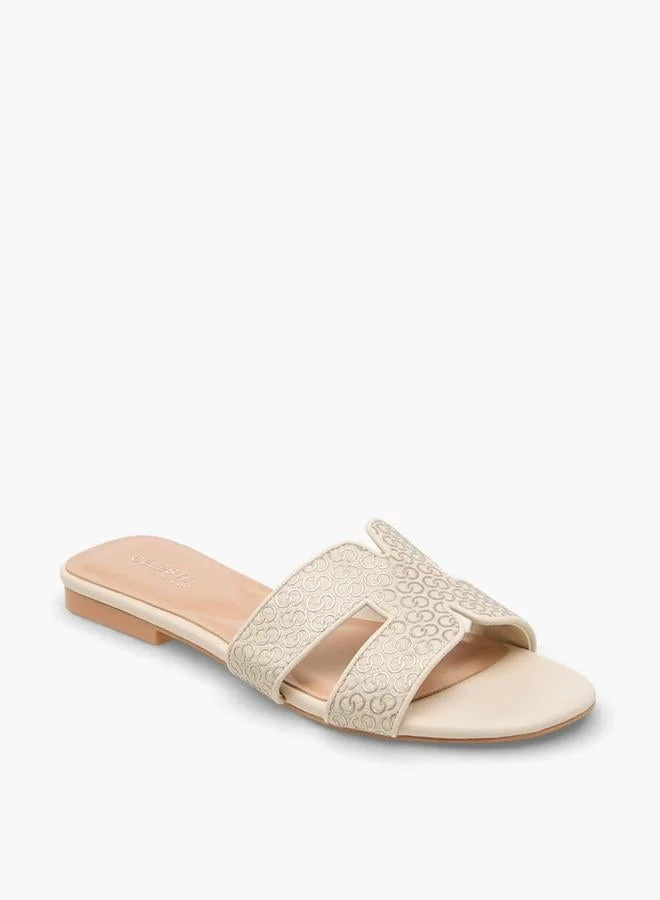 Celeste IVORY Women Slip-On Sandals for Women | Best Price UAE