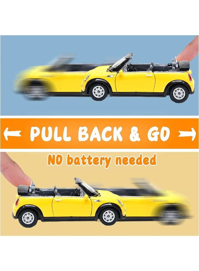 Kinsmart سيارة ميني كوبر إس قابلة للفتح بحجم 1:36 مع آلية سحب للخلف مصنوعة من سبائك المعادن - Image 5
