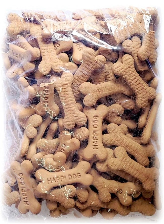 My Mini Beast Dog Biscuits for Adult Dogs, Meat Flavour, Bone Shape, Crunchy Treats, Dental Health Support, Training Rewards, All Breeds, 1 kg (1 Kg) - Image 1