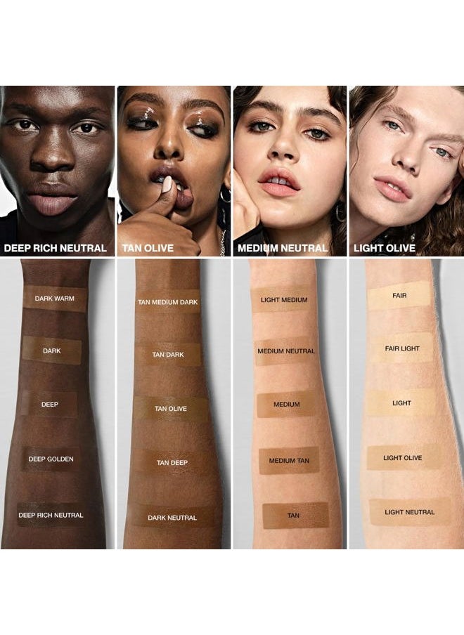 SmashBox Halo Healthy Glow All-In-One Tinted Moisturizer SPF 25 | Light to Medium Coverage| Hyaluronic Acid, Oil free + Anti Humidity, 1.4 Fl Oz  - Image 4