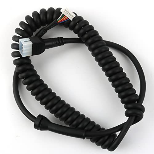 Jetuplusllc New for Western Fisher Handheld Snow Plow Control Cord 6 pin Plug Straight 96437 - Image 1
