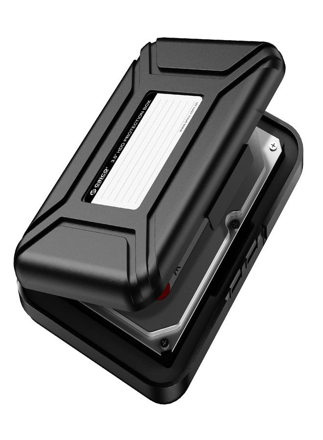 Orico Hard Drive Storage Carrying Case - 3.5in for WD, Seagate, Toshiba - PHXBK - Image 1