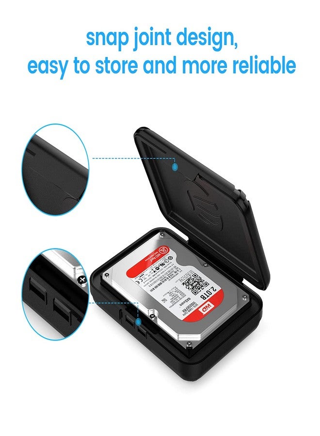 Orico Hard Drive Storage Carrying Case - 3.5in for WD, Seagate, Toshiba - PHXBK - Image 5