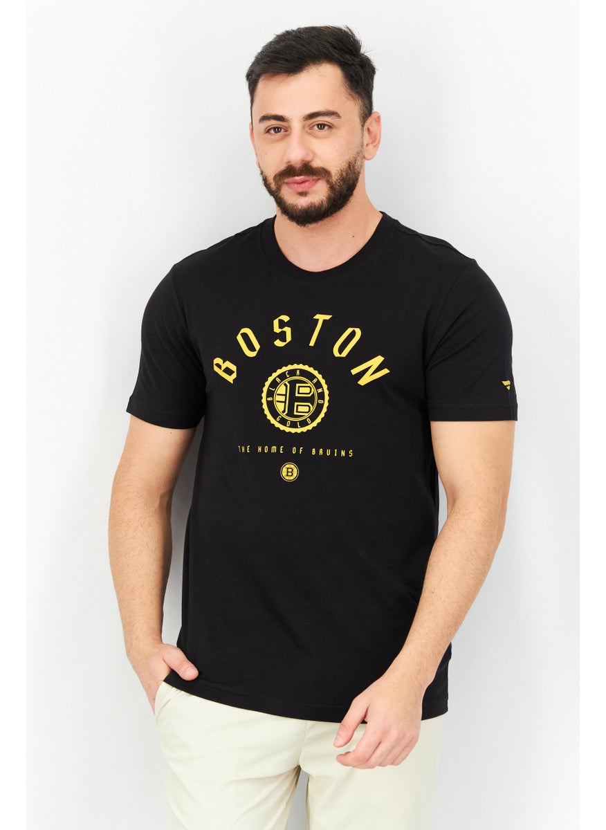 Men Sportswear Fit Boston Bruins T-Shirt, Black - pzsku/Z450FEEA2E432629FF7CCZ/45/_/1737728091/f03e54e6-fbe5-401e-8ad2-03881df0ccf7