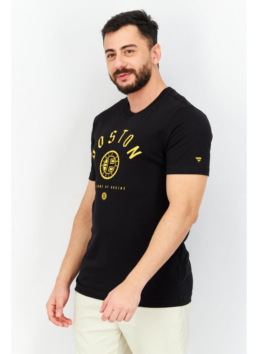 Men Sportswear Fit Boston Bruins T-Shirt, Black - pzsku/Z450FEEA2E432629FF7CCZ/45/_/1739715415/785b9f66-e37f-4bc7-98c2-5aa6feb9250b