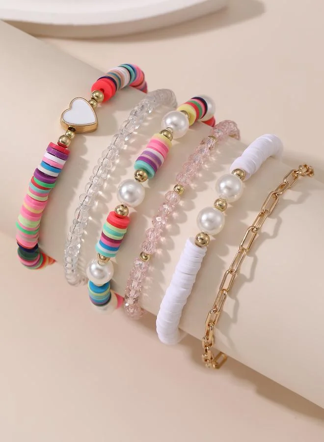 Take Two Pack of 6 - Beaded Bracelet