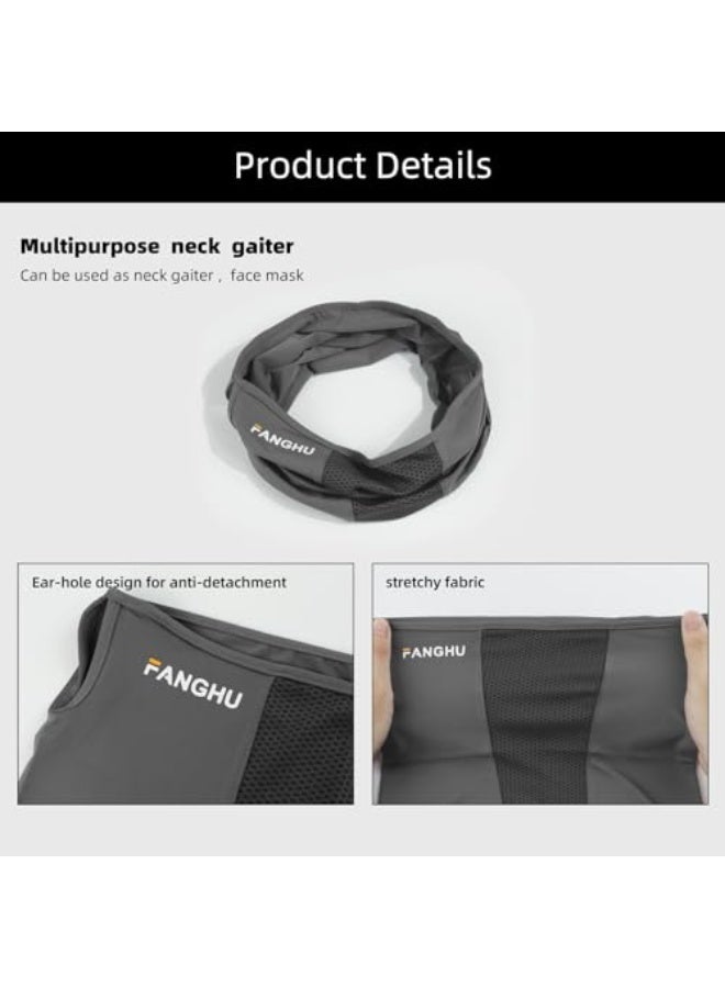 Generic Sun Face Mask UV Protection for Men Women，Breathable Cooling Neck Gaiter Face Cover Scarf for Skiing Fishing Hiking Cycling - Image 5