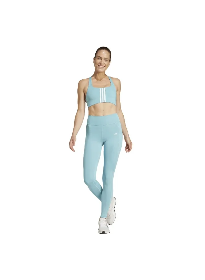 Adidas Opt St Hr 1/1 L Green Training Tights 2XSS