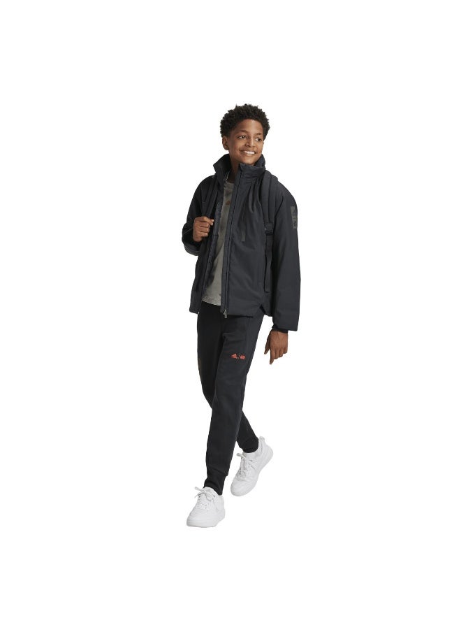 Adidas J Sw Myshelter Black Training Jackets 7-8Y  - Image 5
