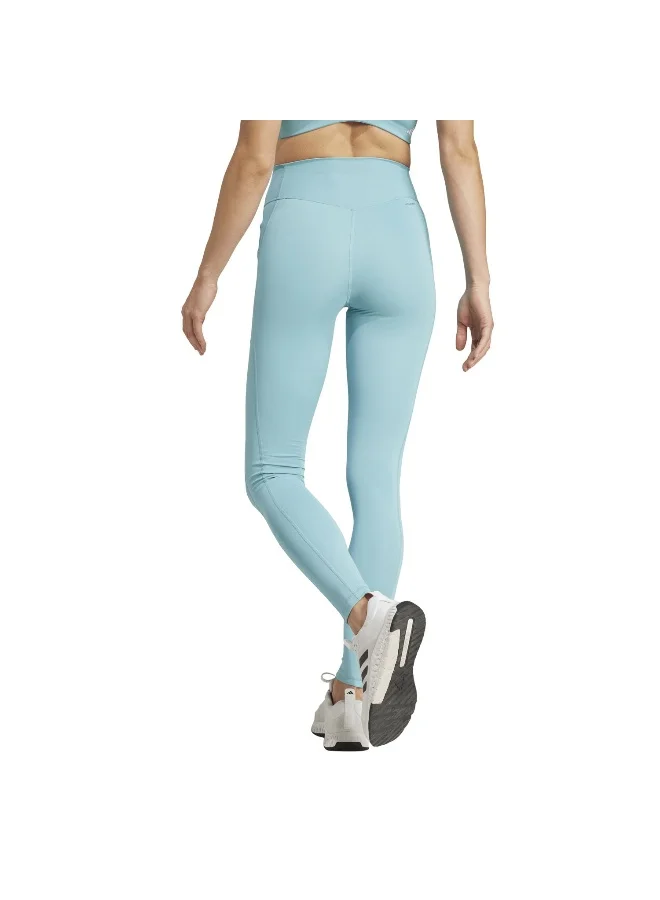 Adidas Opt St Hr 1/1 L Green Training Tights 2XSS