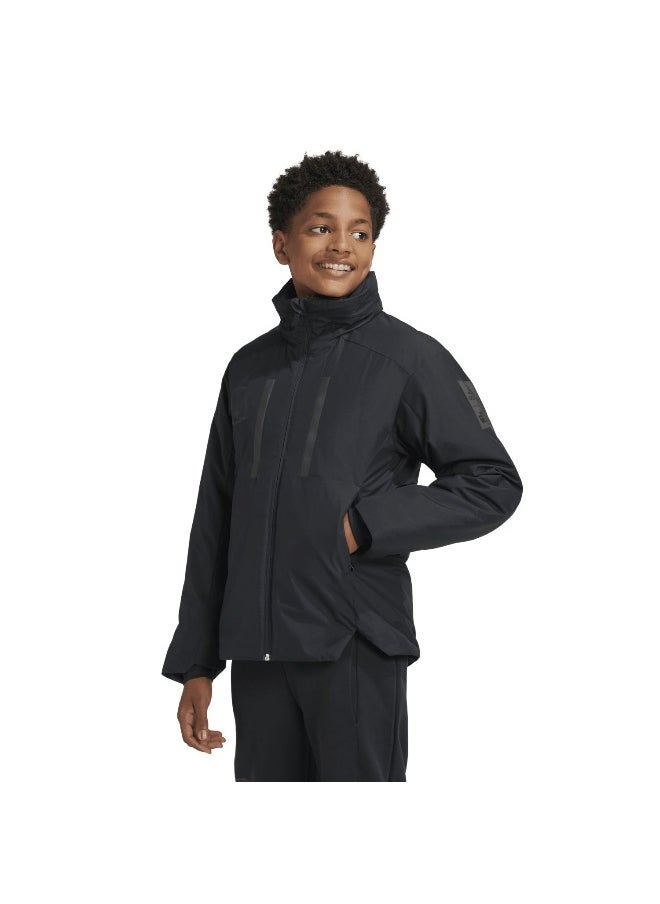 Adidas J Sw Myshelter Black Training Jackets 7-8Y  - Image 3