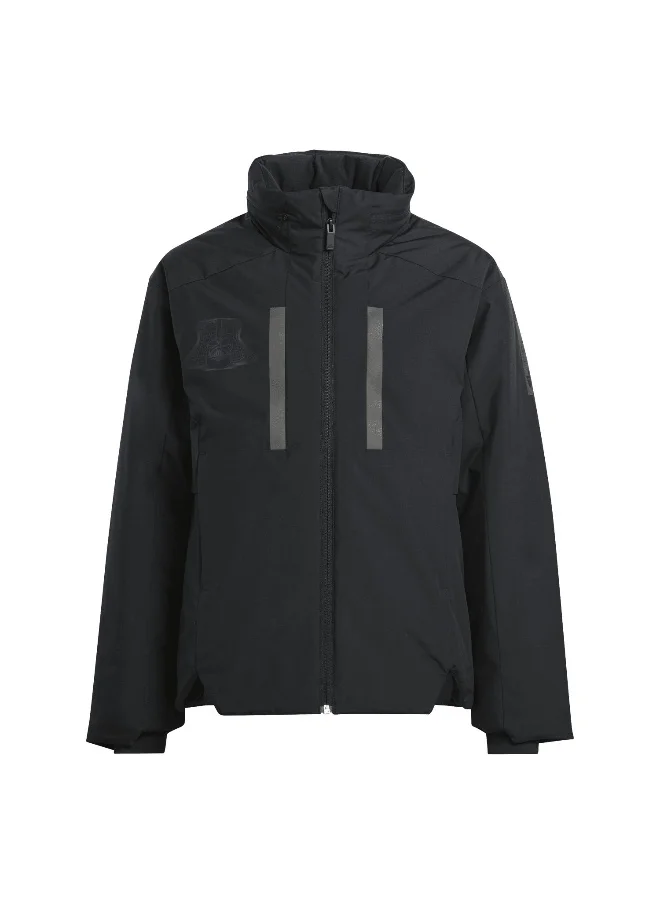Adidas J Sw Myshelter Black Training Jackets 7-8Y