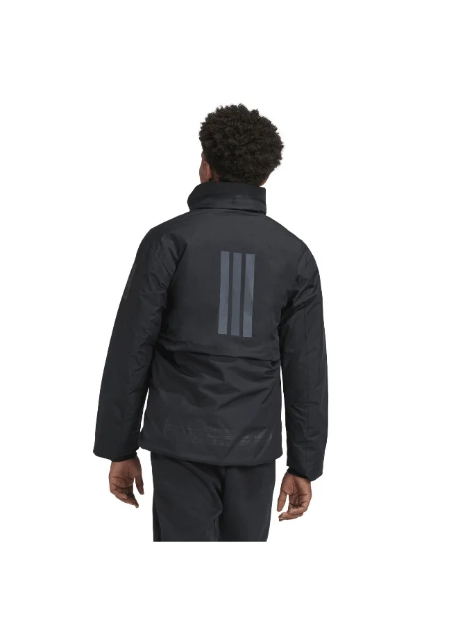adidas جاكيت تدريب J Sw Myshelter أسود للأعمار 7-8 سنوات