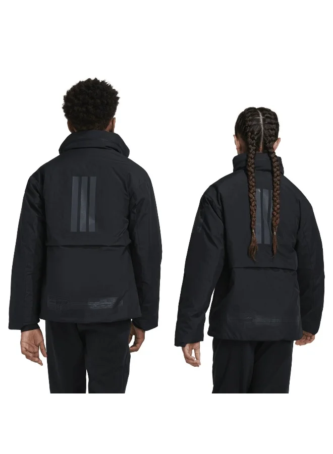 adidas جاكيت تدريب J Sw Myshelter أسود للأعمار 7-8 سنوات