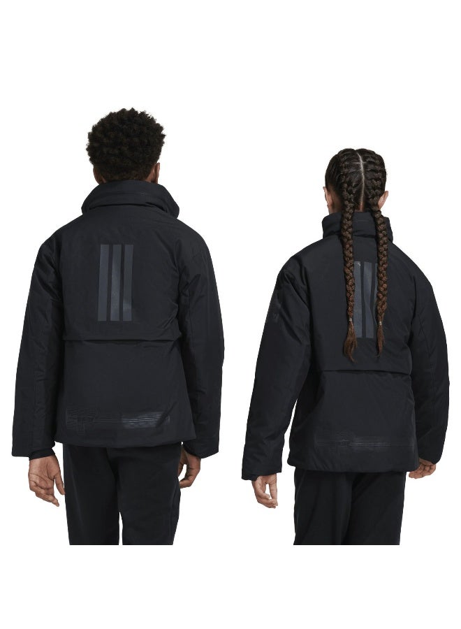 J Sw Myshelter Black Training Jackets 7-8Y