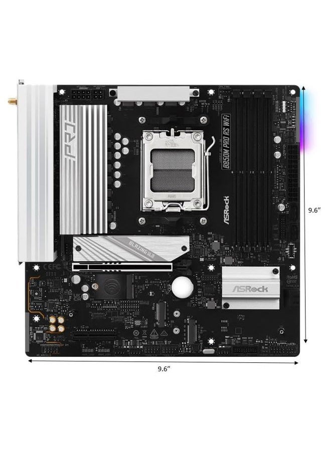 ASRock MB ASRock AMD AM5 B850M Pro RS WiFi - Image 2